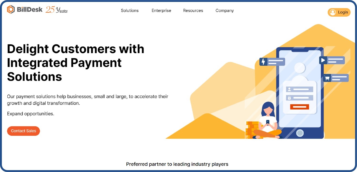 BillDesk is one of the best payment gateways in India