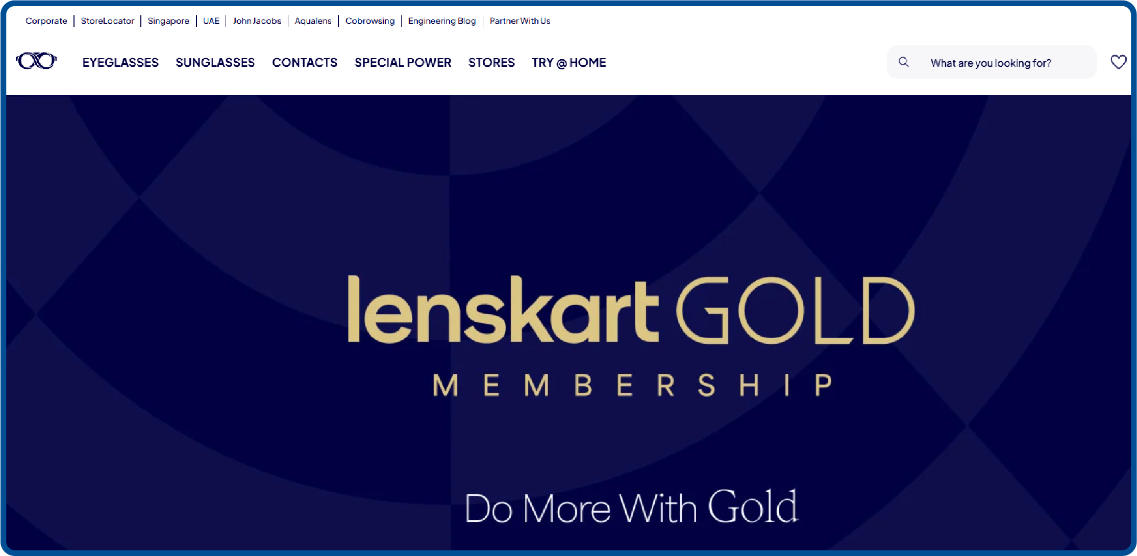 Loyalty program example from Lenskart