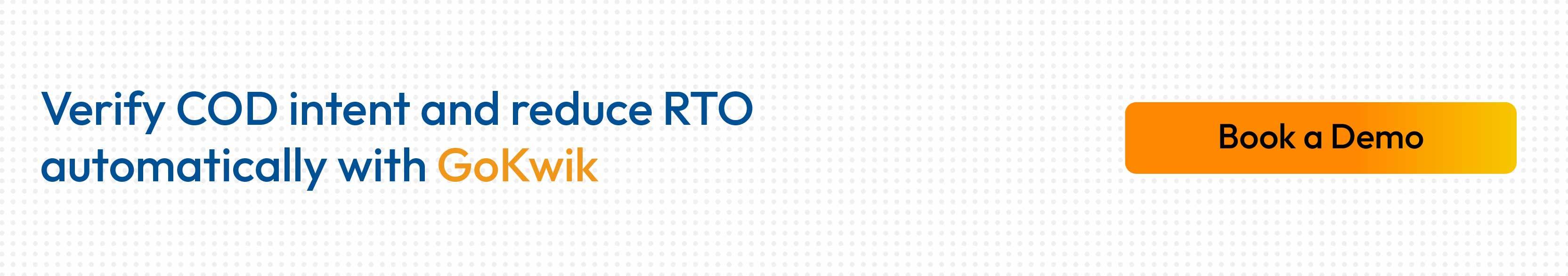 GoKwik&rsquo;s product suite helps reduce RTO in e-commerce through automated WhatsApp COD verification