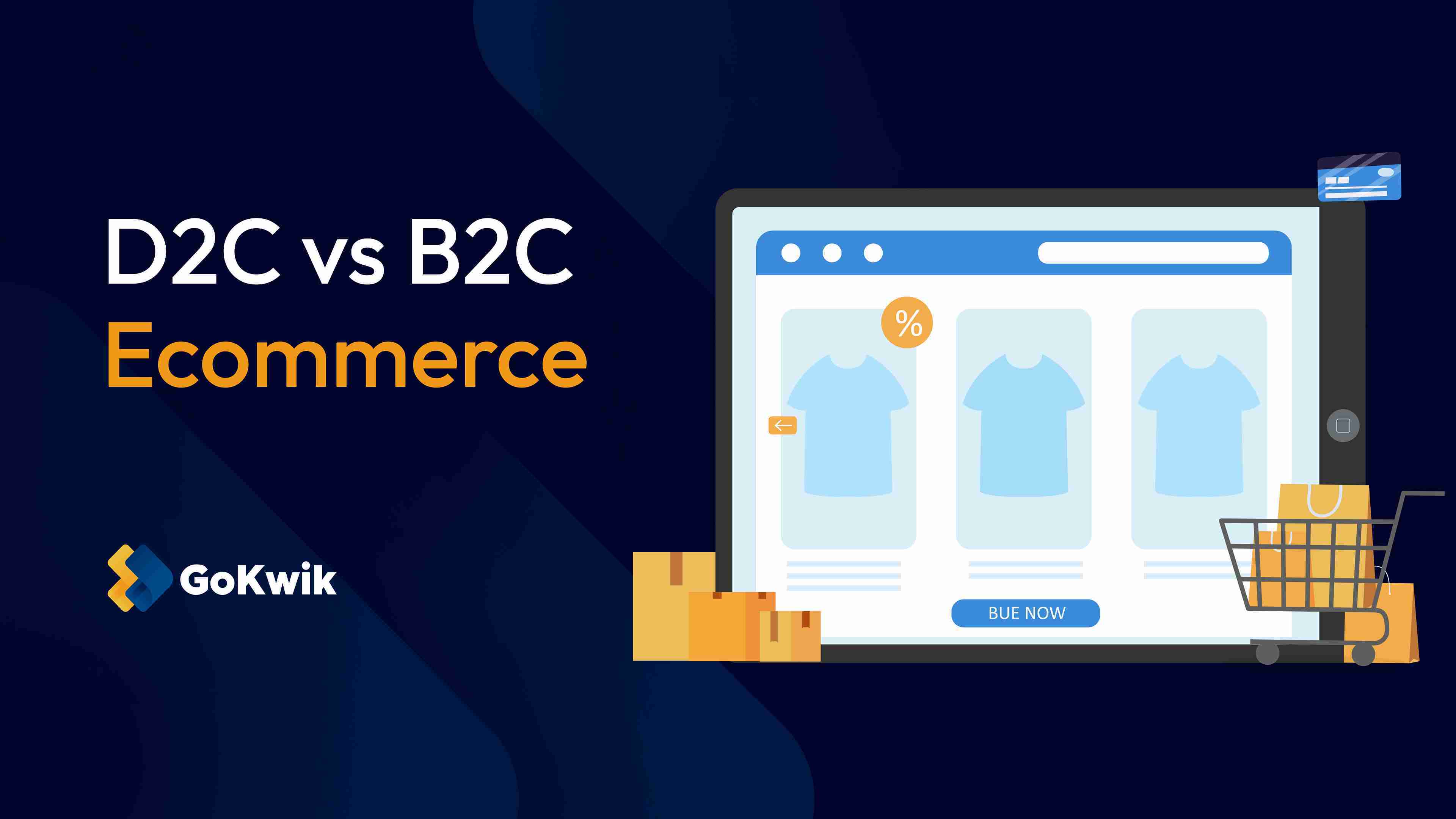 Comparing key aspects of D2C vs B2C Ecommerce