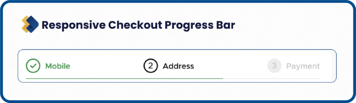 Checkout progress bar in GoKwik