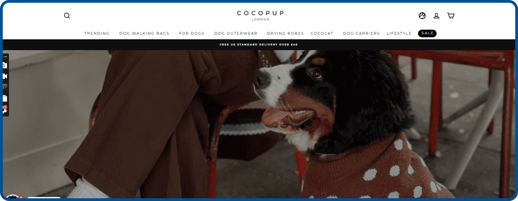  Cocopup London homepage