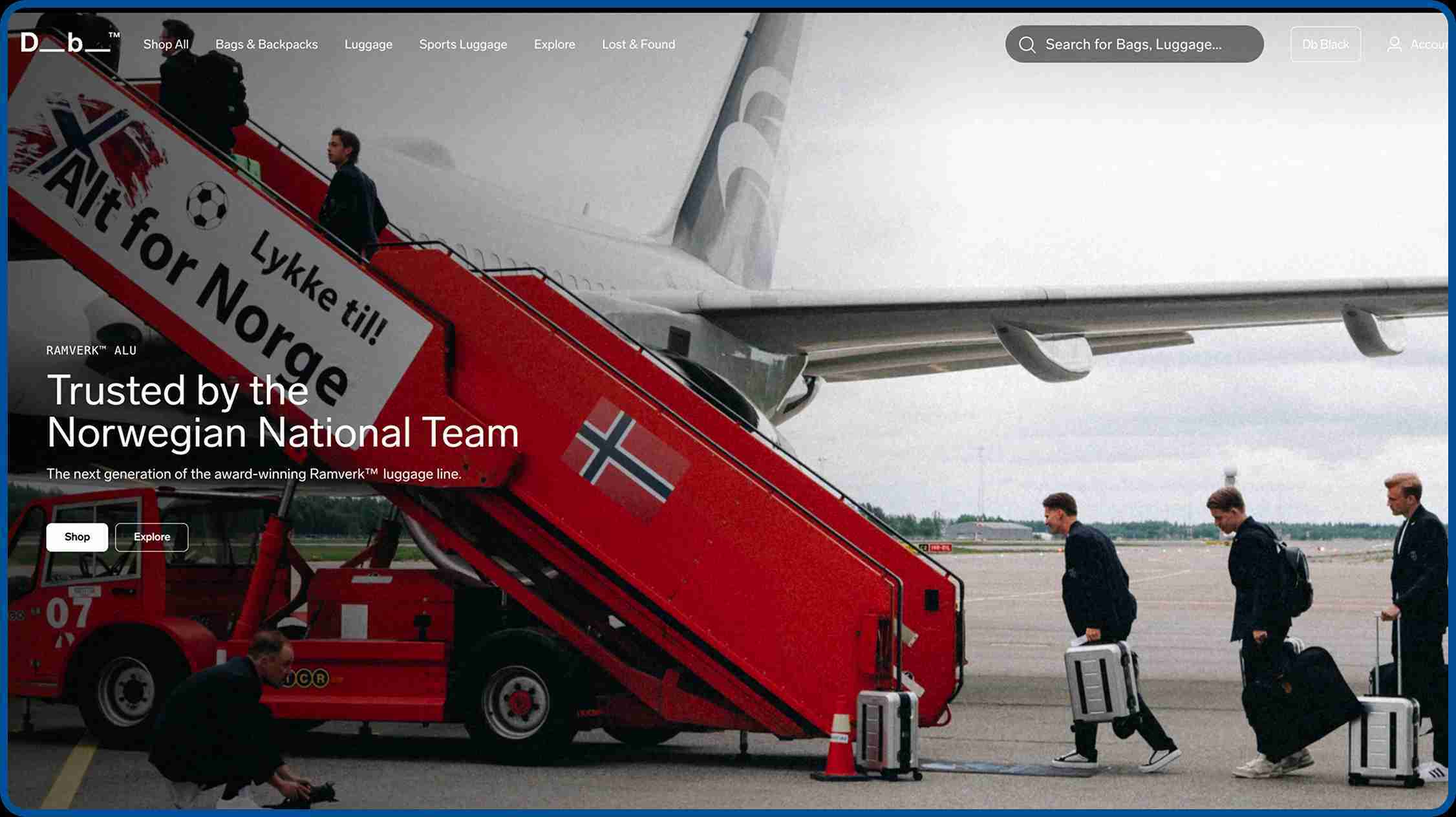 Db Journey Norwegian travel and outdoor gear brand designing bags and luggage for modern adventurers