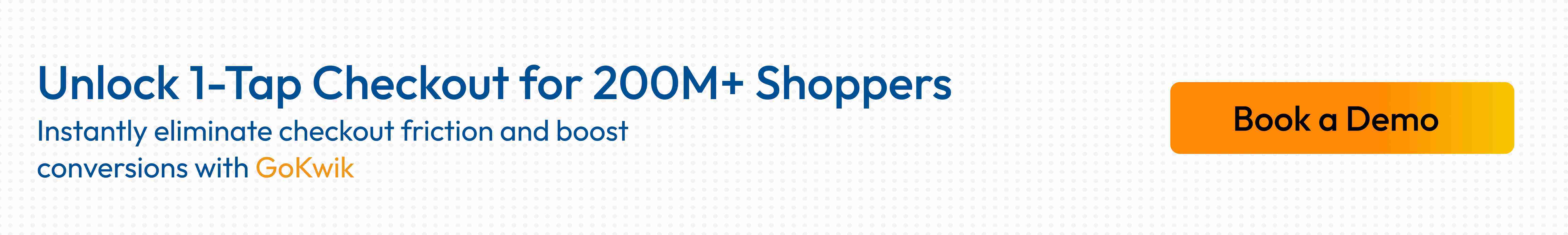 GoKwik helps D2C brands attract, engage, and convert online visitors into customers through AI powered Shopify apps