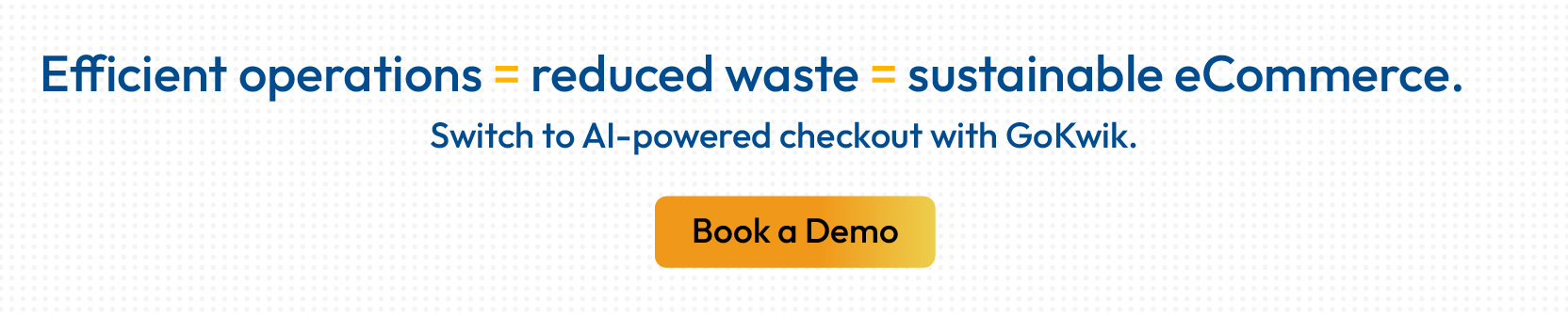 GoKwik smart checkout reduces failed deliveries for sustainable ecommerce