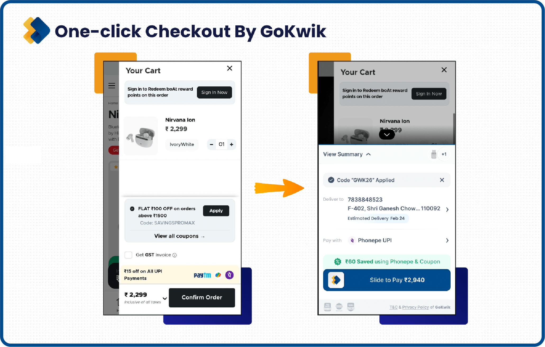 Deep Dive: GoKwik’s One-Click Checkout
