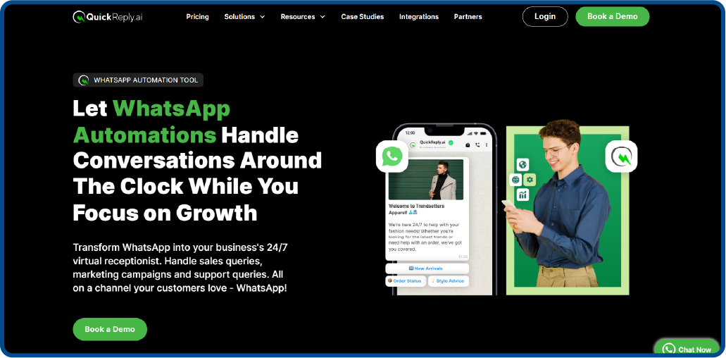 Home page of BiteSpeed