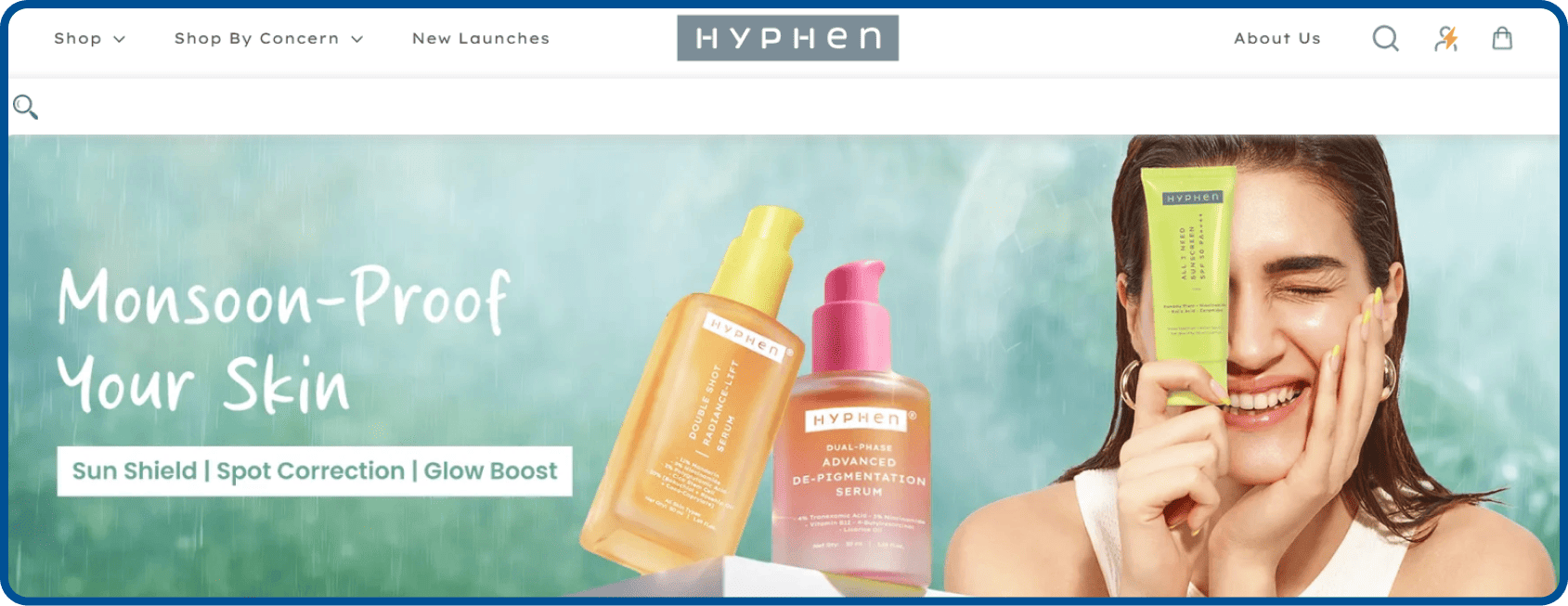 Hyphen homepage