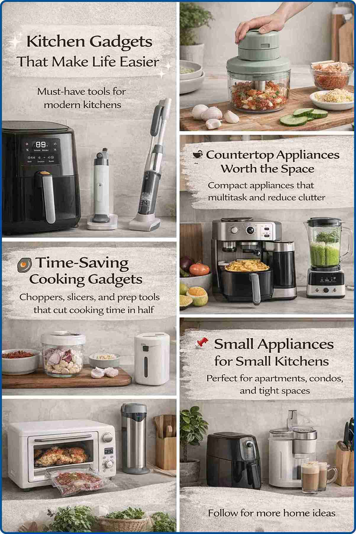 Kitchen gadgets are well-suited to dropshipping