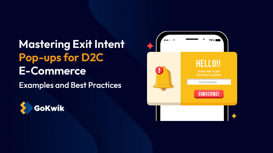 Exit Intent Pop-ups for Ecommerce: 9 Ideas and 6 Best Practices