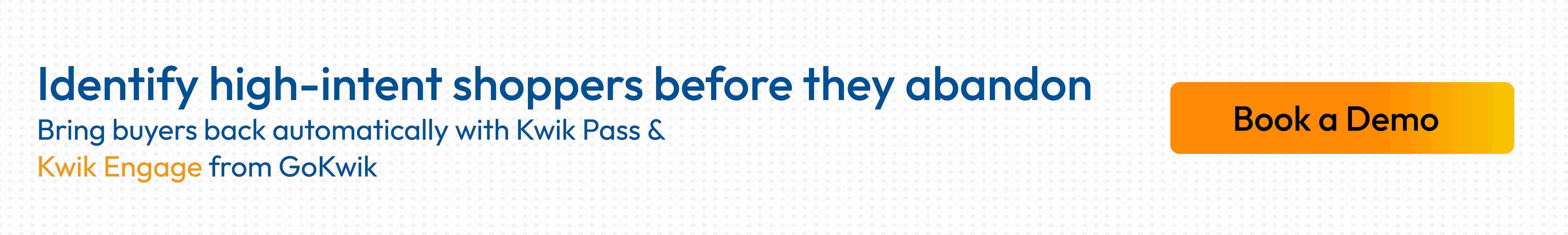 Kwik Pass and Kwik Engage help in identifying anonymous online visitors and retargeting them on WhatsApp, SMS, Emails.