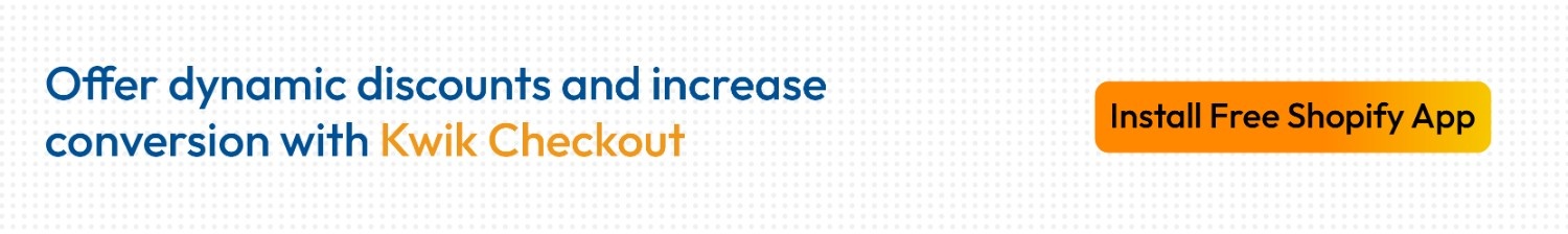  Kwik Checkout drives D2C conversions through smart discounting and promotional logic 