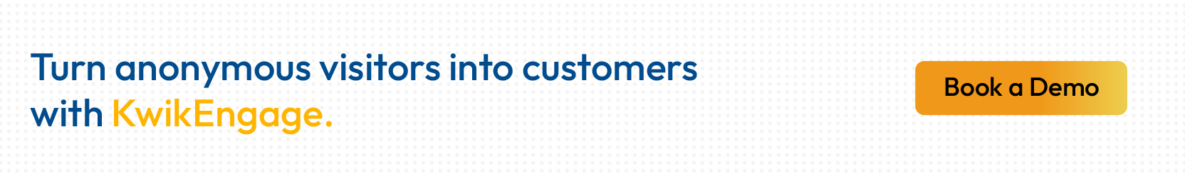 Kwik Enage helps start WhatsApp conversation with anonymous website visitors