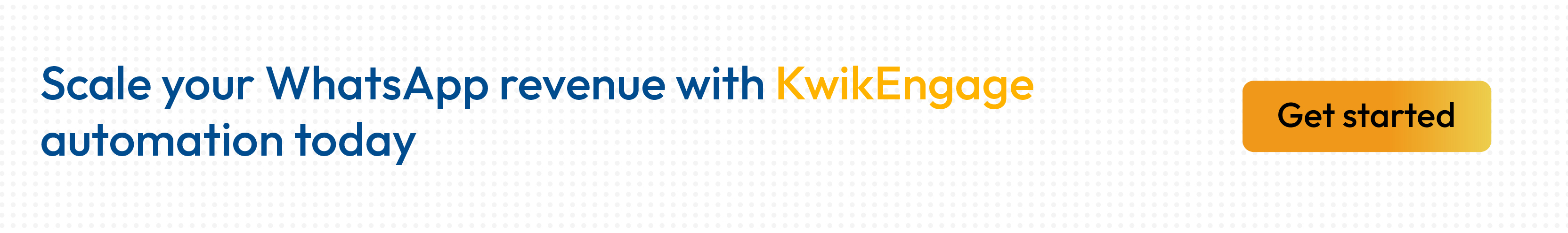 Kwik Engage automation features for WhatsApp broadcast lists