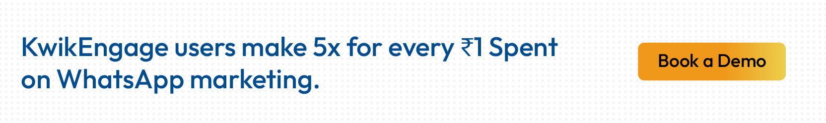 Kwik Engage RTO protection feature reducing return rates