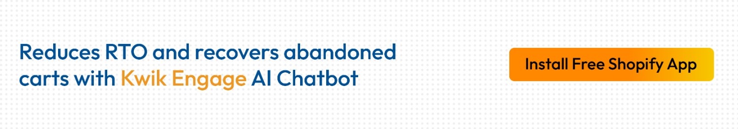 Kwik Engage AI chatbot for e-commerce automates WhatsApp cart recovery for D2C brands 