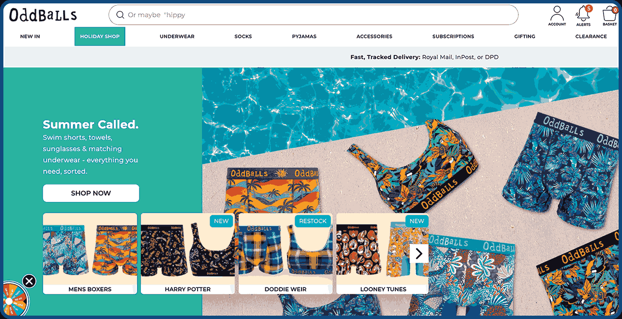 OddBalls UK apparel brand that started selling patterned underwear to raise testicular cancer awareness