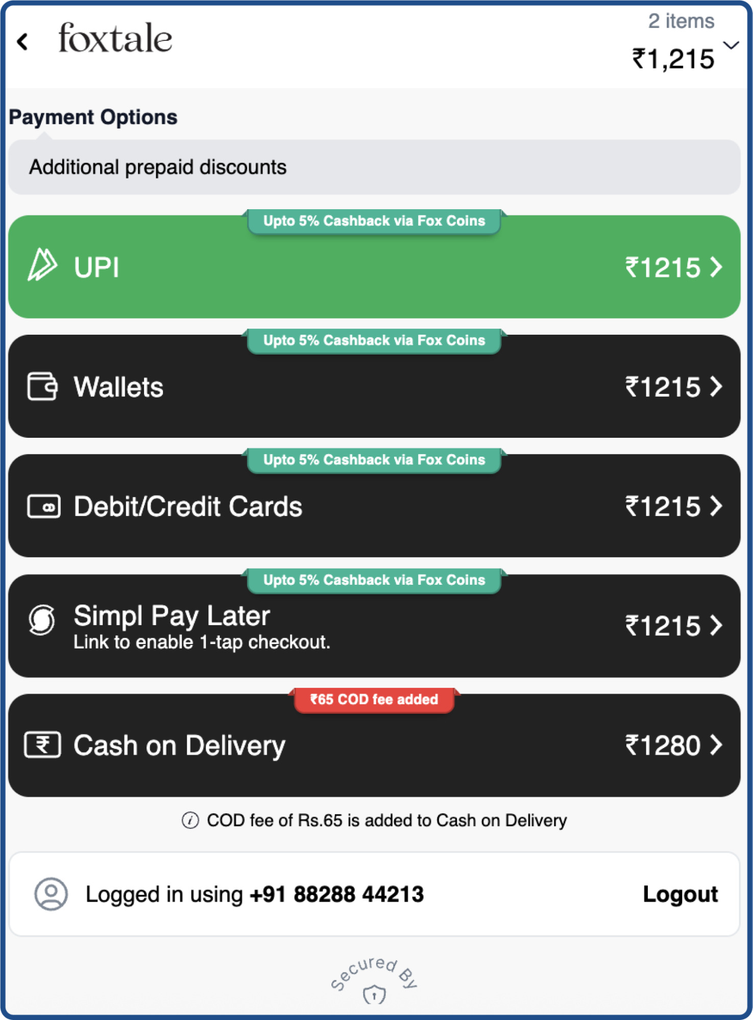 Reduce customer acquisition costs by converting more customers through easy payment options