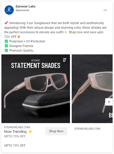 Retargeting Ad by Meta Pixel&rsquo;s tracking