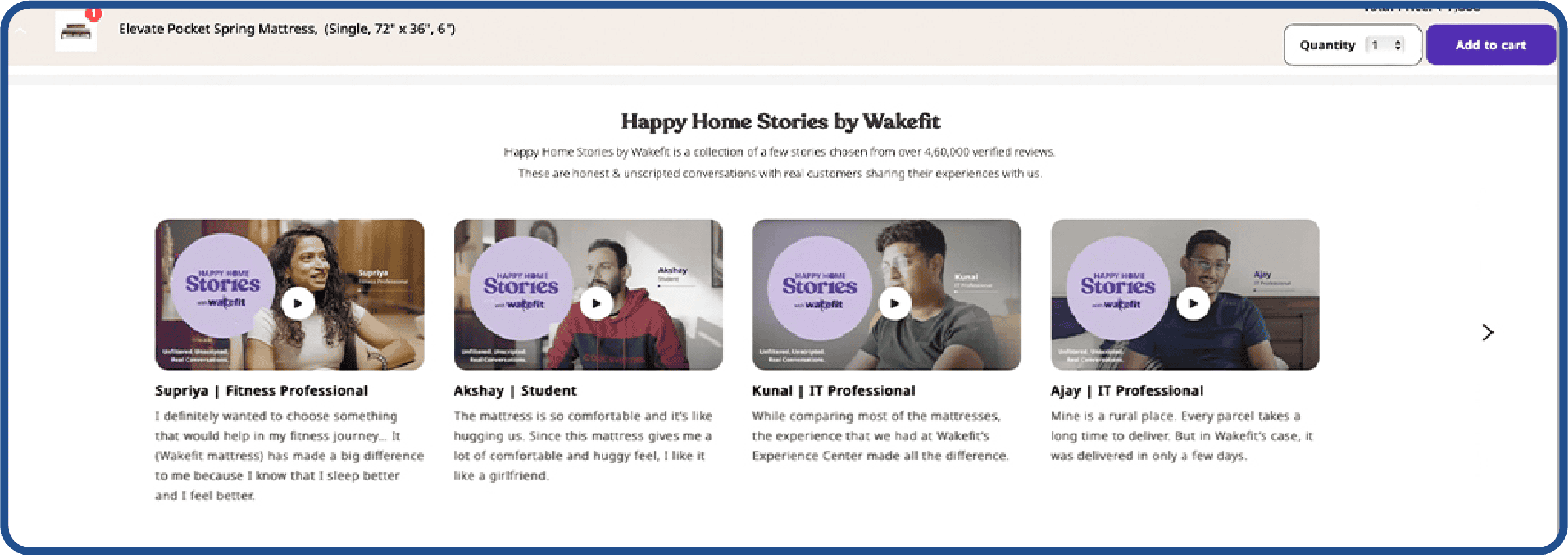 Use customer testimonials as social proof for successful ecommerce marketing