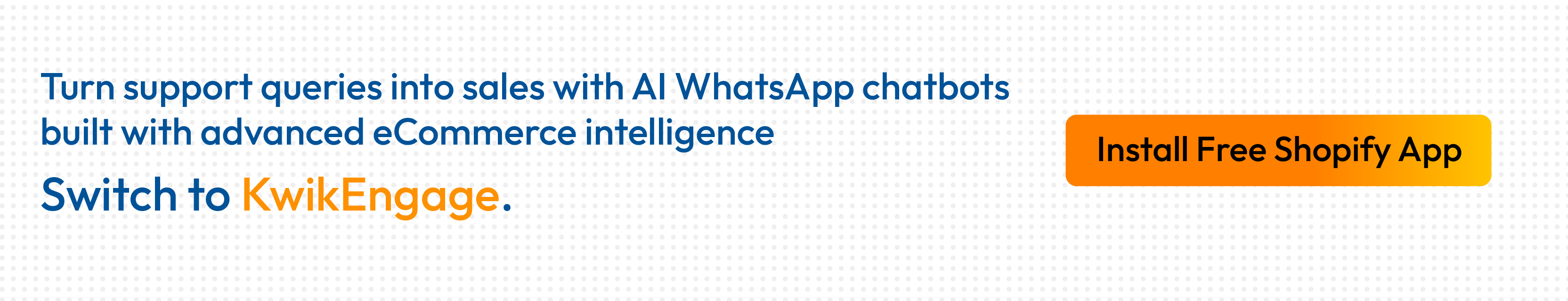 Use GoKwik AI chatbot feature for support