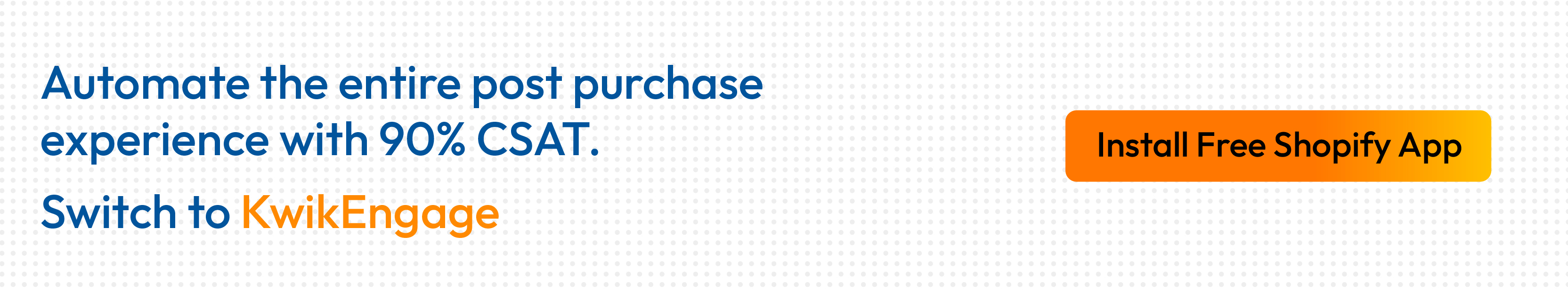 Use GoKwik post purchase retention tool feature