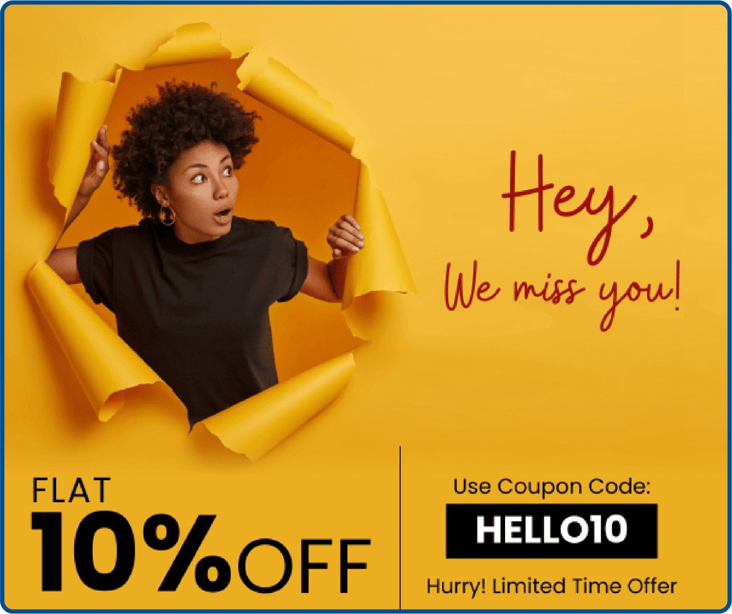 Win-back campaign email example from Pepperfry