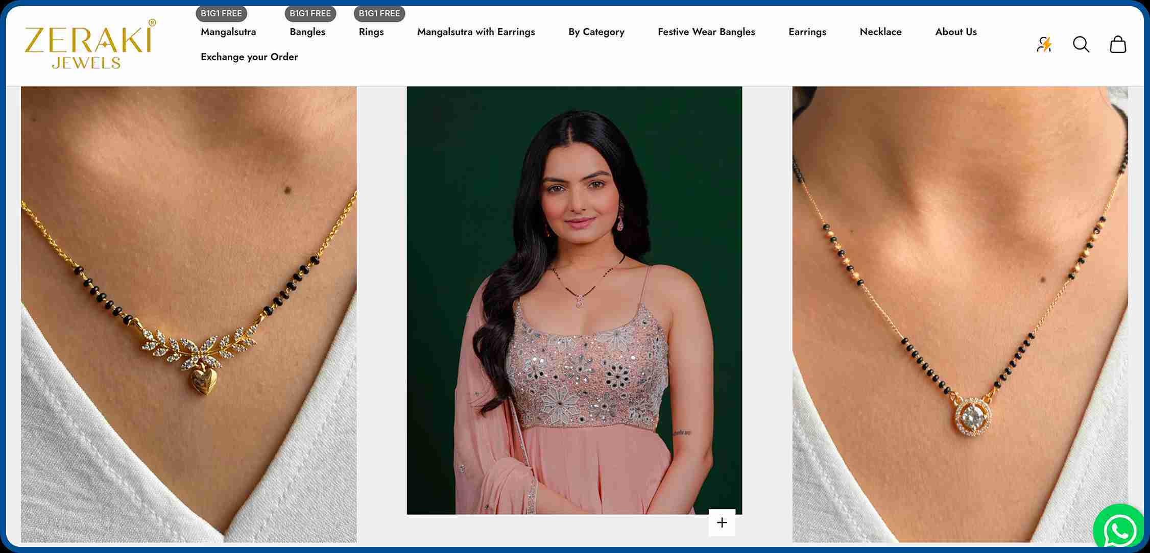  Zeraki Jewels Indian fast-fashion jewellery brand offering affordable handcrafted pieces for young women